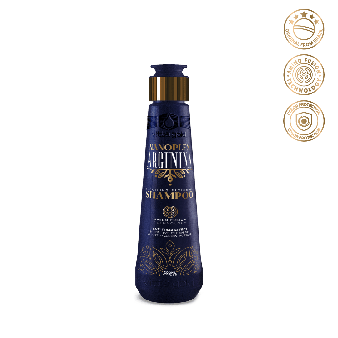 Nanoplex Arginina™ Color Care Shampoo 200ml (6.7 fl.oz) - Vitta Gold™ Global